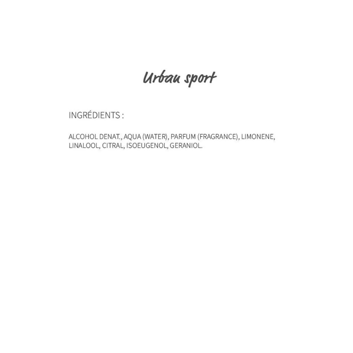 New Adopt Urban Sport